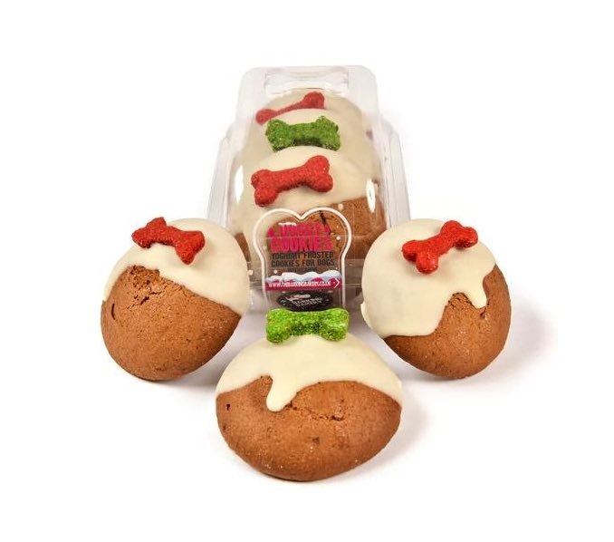 Yappy Woofmas Christmas Pudding Cookies 3pk