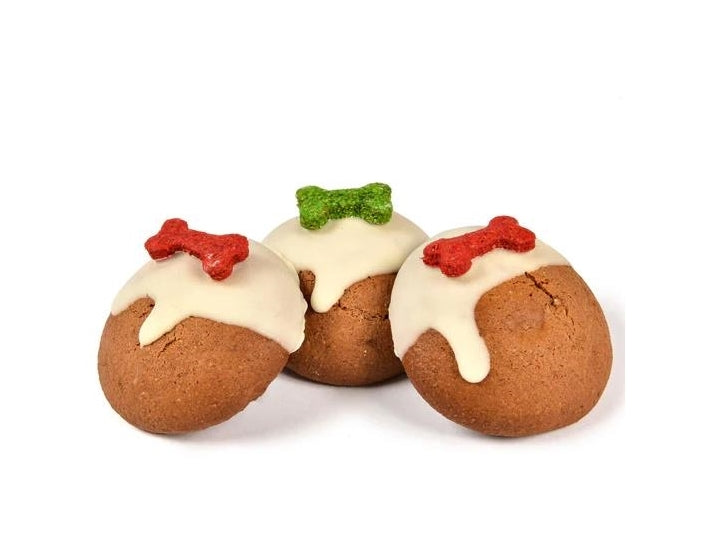 Yappy Woofmas Christmas Pudding Cookies 3pk