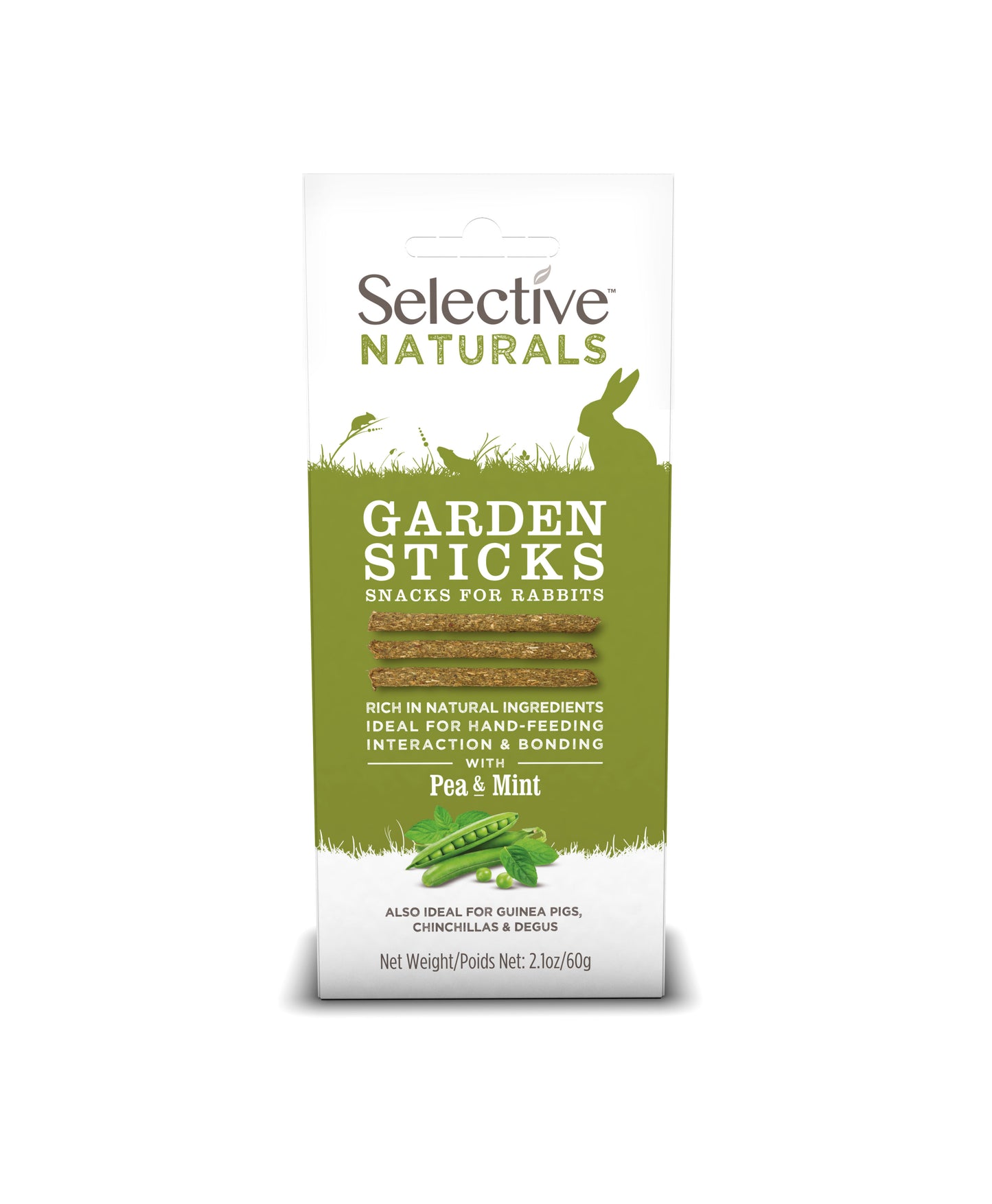 Garden Sticks with Pea & Mint 60g