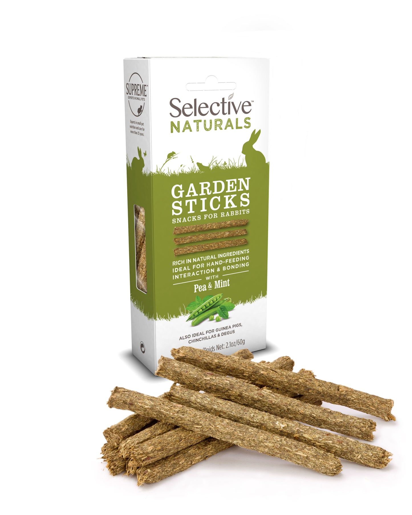 Garden Sticks with Pea & Mint 60g
