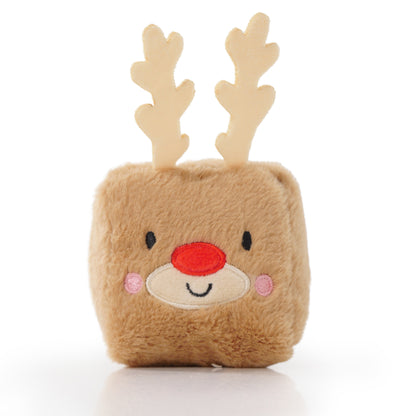 Rosewood Cupid & Comet Plush Christmas Cubes Gift Set Dog Toy