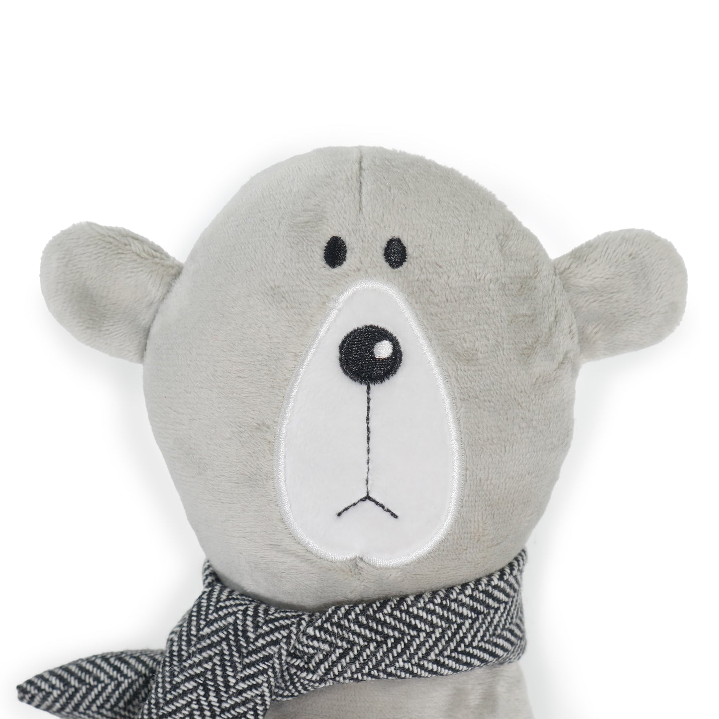 Cupid & Comet Plush Bowie Bear Dog Toy