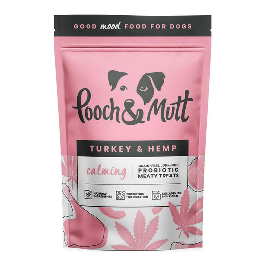 Turkey & Hemp Meaty Calming Dog Treats 120g