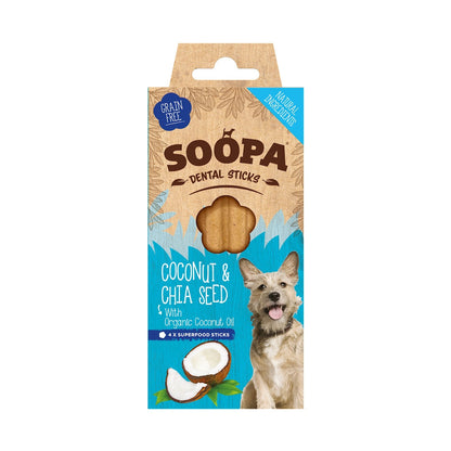 Coconut & Chia Seed Dental Sticks 100g