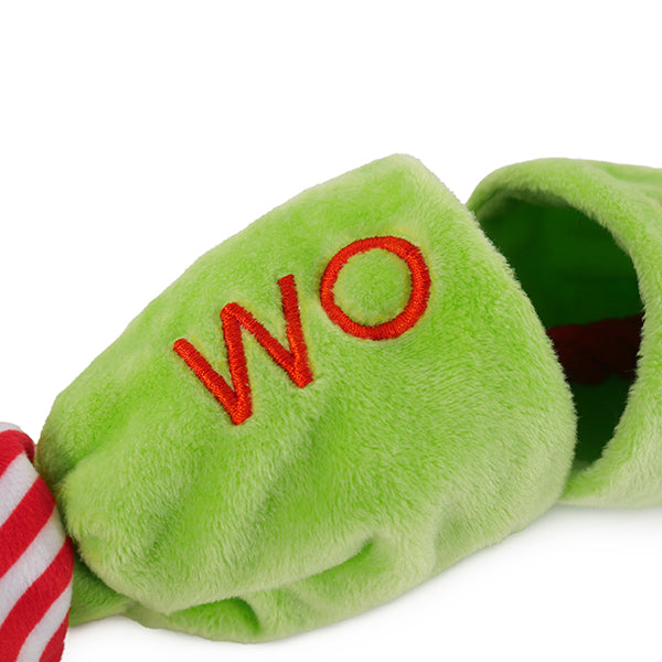 Cupid & Comet Crinkle Candy Rope Dog Toy